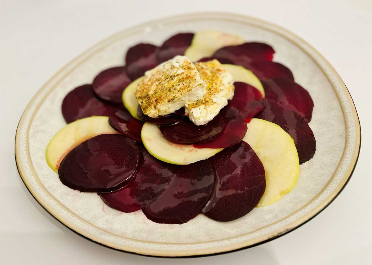 KETO Rote-Beete-Carpaccio