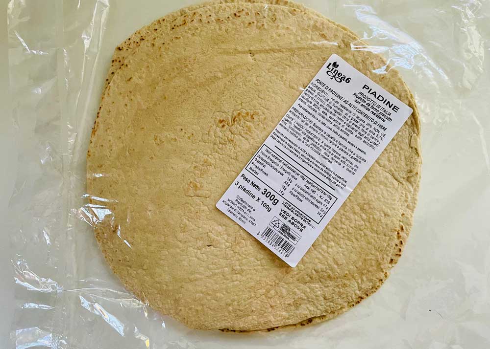 Linea6 ketogene Piadine